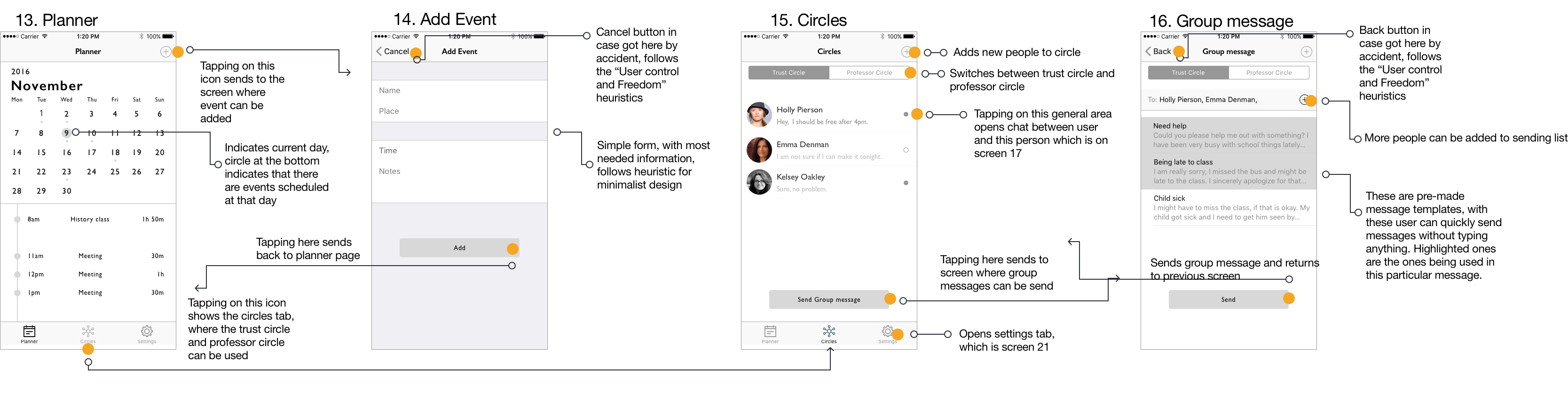 Wireframes fourth image